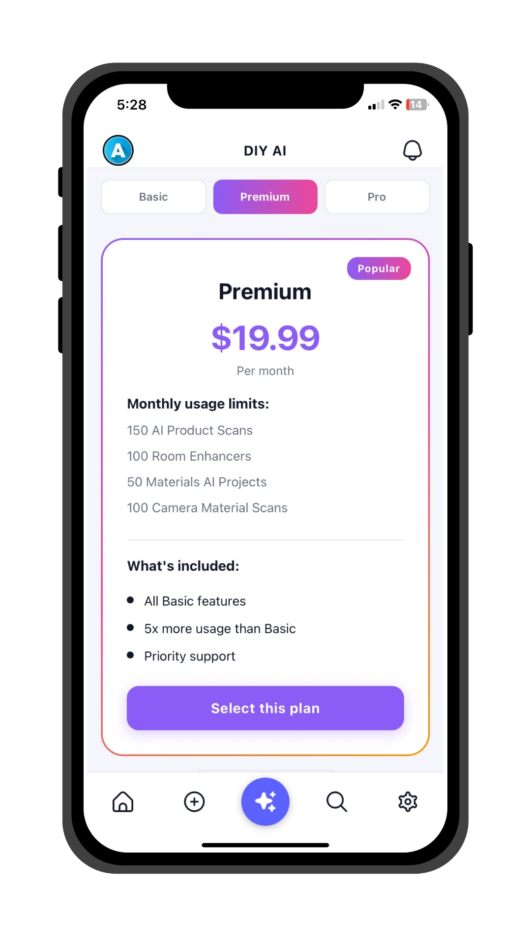 DIYAI Payment - Light Mode